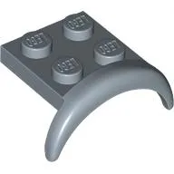 Wheel Arch, Mudguard 2 x 3 x 1 1/3 with 2 x 2 Plate