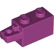 Hinge Brick 1 x 2 Locking with 1 Finger Horizontal End