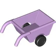 Duplo Wheelbarrow with Thick Black Wheels