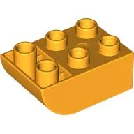 Duplo Brick 2 x 3 with Curved Bottom