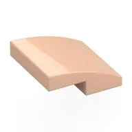 Brick Curved 2 x 2 x 2/3