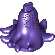 Minidoll Lower Body with Eight Tentacles (Ursula) with Black Decorations print