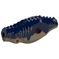 Animal Body Part, Dinosaur, Indominus Rex Body with Dark Blue print
