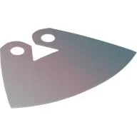 Neckwear Cape, Cloak with Silver Back print