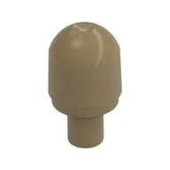 Light Cover with Internal Bar / Bionicle Barraki Eye with Hole in Bar