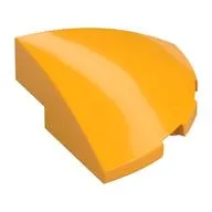 Brick Round Corner, Curved 3 x 3 x 1 Quarter Circle