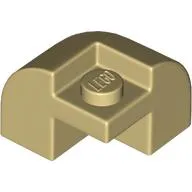 Brick Curved 2 x 2 x 1 1/3 Curved Top, Corner