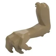 Animal Body Part, Dinosaur, Indominus Rex Arm, Left, with Elbow Spikes [PLAIN]