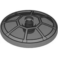 Dish 4 x 4 Inverted with Silver Cockpit Print