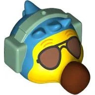 Minifig Head Special Wilbur