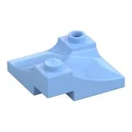 Brick Curved, Internal Double, 3 x 3 with 1/3 Inverted Cutout, Corner