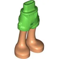 Minidoll Hips and Shorts with Nougat Legs print