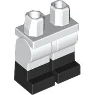 Hips with White Legs and Black Boots Pattern