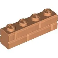 Brick Special 1 x 4 with Masonry Brick Profile