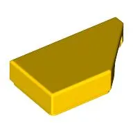 Tile 1 x 2 with Stud Notch Right