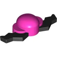 Large Figure Nose with Wiggly Moustache Black pattern