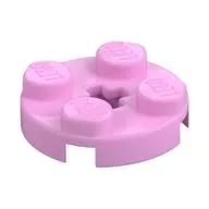 Plate Round 2 x 2 with Axle Hole Type 1 (+ Opening)