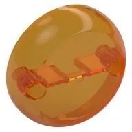 Dome Hemisphere 7 x 7 with 2 Pin Holes [Plain]