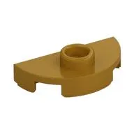 Plate Special Round 1 x 2 Half Circle with Stud (Jumper)