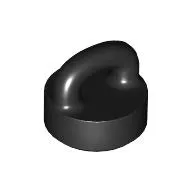 Tile Round 1 x 1 Special with Clip-Bar