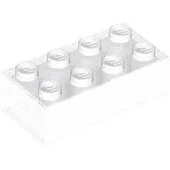 Brick 2 x 4 without Cross Supports, Modern