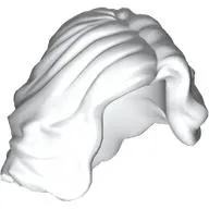 Hair Mid-length with Side Part, Wavy