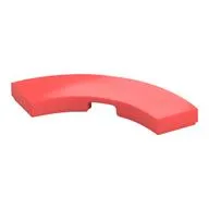 Tile 3 x 3 Curved, Macaroni