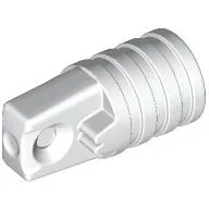 Hinge Cylinder 1 x 2 Locking with 1 Finger and Axle Hole On Ends [No Side Slots]