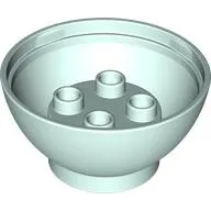 Duplo Egg, Bottom 4 x 4 x 1 3 / 4