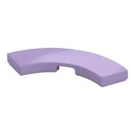Tile 3 x 3 Curved, Macaroni