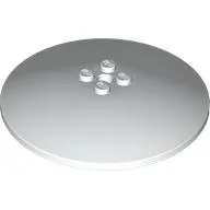 Dish 8 x 8 Inverted [Radar], Solid Studs, Rounded Anti-stud Underside