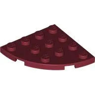 Plate Round Corner 4 x 4