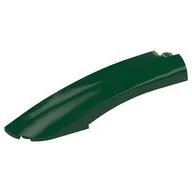 Brick Round, Curved 10 x 2 x 2 with Rounded End Left