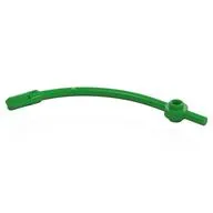 Bar Curved with Axle End and 1 x 1 Round Plate