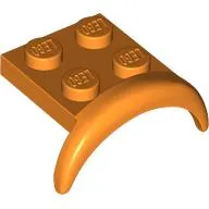 Wheel Arch, Mudguard 2 x 3 x 1 1/3 with 2 x 2 Plate