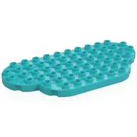 Duplo Plate 12 x 6 Rounded (Cloud)
