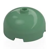 Brick Round 3 x 3 Dome with Center Stud