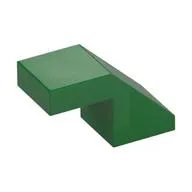 Brick Sloped 45° 2 x 1 with 2/3 Inverted Cutout and no stud