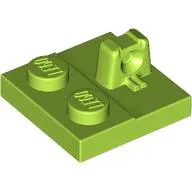 Hinge Plate 2 x 2 Locking with 1 Finger on Top