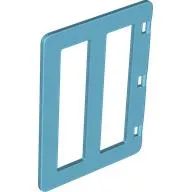 Duplo Door with Two Long Window Panes