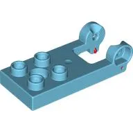 Duplo Plate 2 x 3 with 4 Studs and Reinforced Hinge