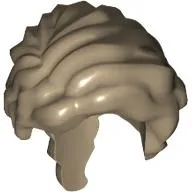 Hair Curly with Thin Braid