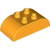 Duplo Brick 2 x 4 Curved Top