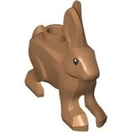 Animal, Rabbit / Hare, with Black Eyes with White Pupil Print