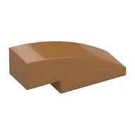 Brick Curved 3 x 1 No Studs