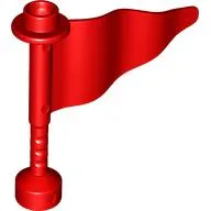 Duplo Flag Wavy 3 x 4 with Post