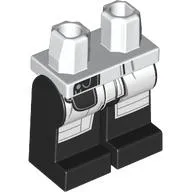 Hips and Black Legs with White Coat Tails, Black Holster print