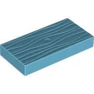 Duplo Tile 2 x 4 with Wood Grain Pattern