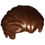 Hair Swept Back with Slight Widow's Peak and Short Side Burns [Plain]