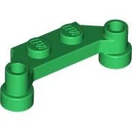 Plate Special 1 x 4 Offset with Bar Holes